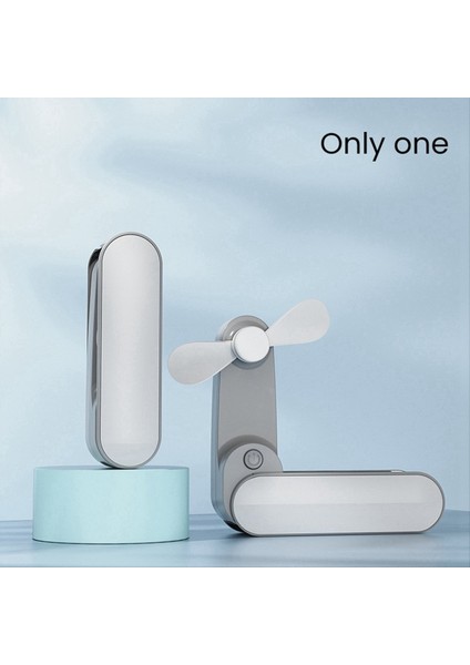 Taşınabilir El Fan Mini Sessiz USB Şarj Masaüstü Katlanır Fan Küçük ve Basit Fan (Beyaz) (Yurt Dışından) fiyatları