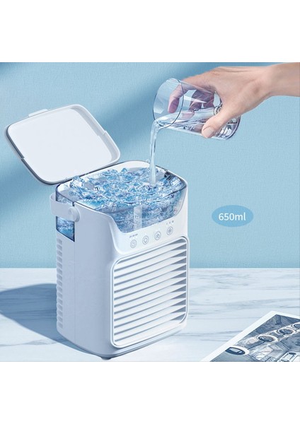 Taşınabilir Klimalar Fan Mini Klima 3 Hızlı Klima Oda Yatak Odası Ofis Masası Için Nemlendirici ile Hava Soğutucu (Yurt Dışından) fırsatları