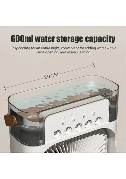 Yeni Taşınabilir Nemlendirici Fan Klima USB 5 Delikli Sis Püskürtücü Ev Küçük Hava Hidrokoğan Soğutucu Ev Için (Yurt Dışından) fırsatları