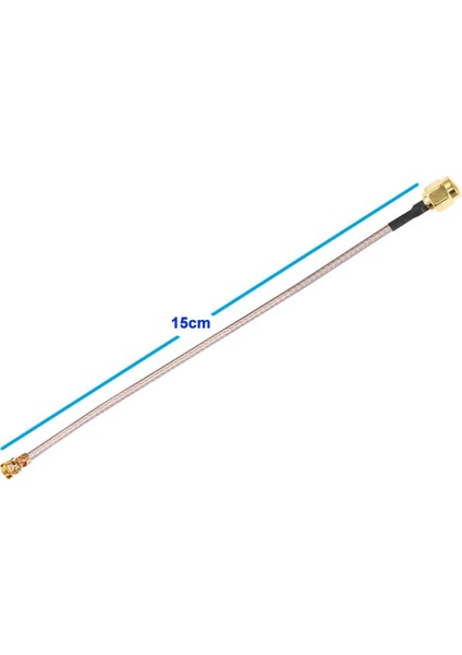 15CM Sma Erkek Ipex1 Mhf1 Rf Bağlantı Kablosu Altın Kaplama Soket Konnektör Koaksiyel Kablo Ufl