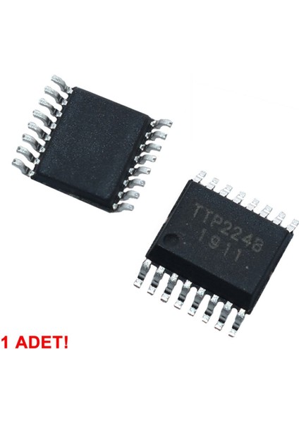 TTP224N-BSB 4 Buton Kapasitif Dokunmatik Sensör Entegresi SSOP16 Algılayıcı Işık Lamba Vantilatör