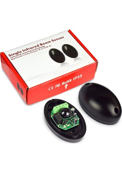 Single Infrared Beam Sensörü - Fotosel Park Emniyet Bariyer Engel Kapı