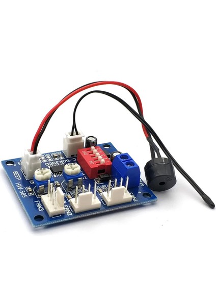 3 Kanal Dc 12V 4A Pwm Fan Hız Kontrol HW585 Otomatik Sıcaklık Kontrol Ntc Sensör Buzzer Uyarı Pc modelleri