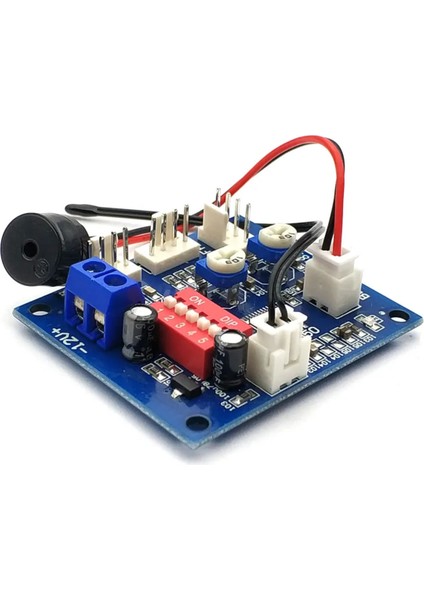 3 Kanal Dc 12V 4A Pwm Fan Hız Kontrol HW585 Otomatik Sıcaklık Kontrol Ntc Sensör Buzzer Uyarı Pc