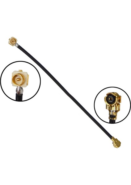 15CM Ipex1 Erkek Ipex1 Dişi Rf Bağlantı Kablosu Altın Kaplama Rf Anten Mhf1 Ufl U.fl Mini Pcıe