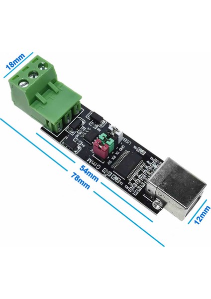USB To RS485 Modül FT232RL Otomatik Yön Kontrol Endüstriyel Tip Seri Port Sinyal Çevirici Uyumlu