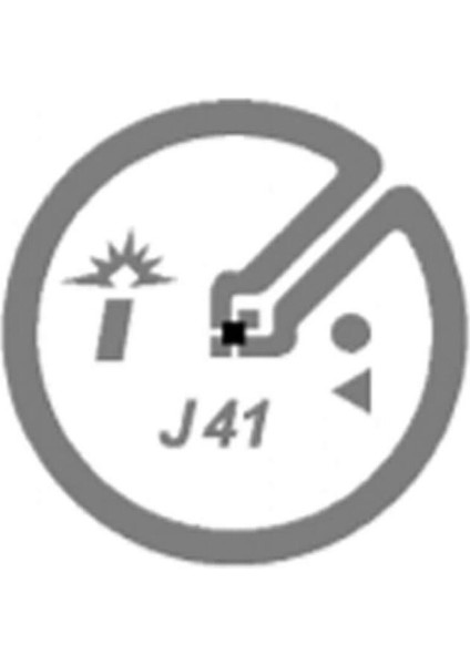 Uhf J41 Etiket Kart 860-960MHZ 12MM Yuvarlak Yapışkanlı Pasif Rfid Film Tag Ürün Araba Kitap Kıyafe