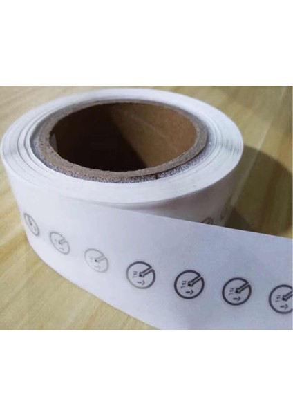 Uhf J41 Etiket Kart 860-960MHZ 12MM Yuvarlak Yapışkanlı Pasif Rfid Film Tag Ürün Araba Kitap Kıyafe indirimleri