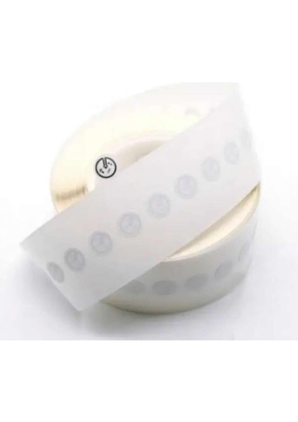Uhf J41 Etiket Kart 860-960MHZ 12MM Yuvarlak Yapışkanlı Pasif Rfid Film Tag Ürün Araba Kitap Kıyafe