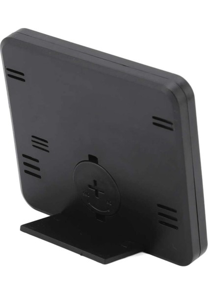 Saat Nem Sıcaklık Ölçer Zaman Hava Durumu Isı Gösterge Dijital Ekran Termometre Ev Oda Ofis Kuluçka modelleri