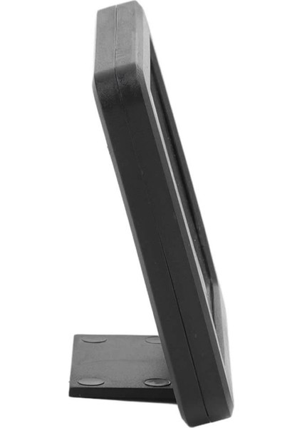 Saat Nem Sıcaklık Ölçer Zaman Hava Durumu Isı Gösterge Dijital Ekran Termometre Ev Oda Ofis Kuluçka