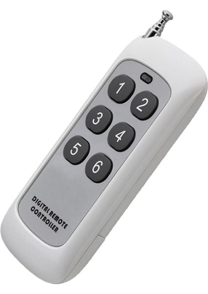 433MHZ Kablosuz Uzaktan Kumanda 6 Buton Teleskopik Anten Garaj Otomatik Kapı Kepenk Bariyer Alarm fırsatları