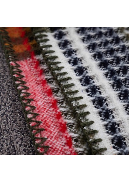 Oxford Kareli Diz Üstü Battaniye Yeşil 130X170