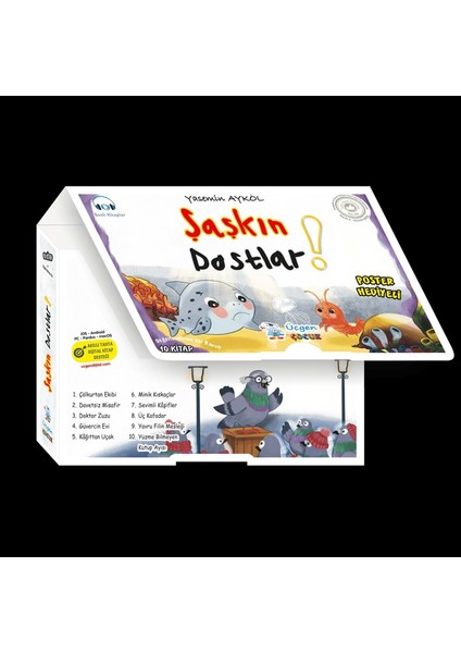 Şaşkın Dostlar - Kutulu 10 Kitap