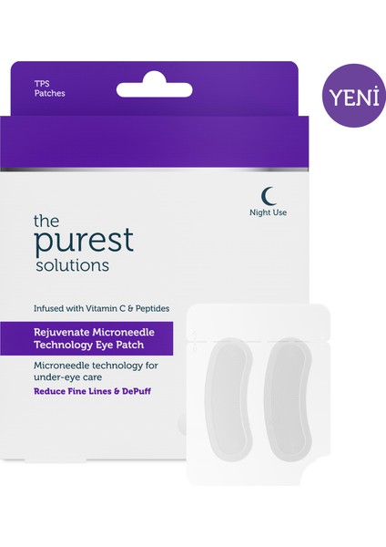 Microneedle Teknolojili Aydınlatıcı & Ince Çizgi Karşıtı Göz Altı Patch