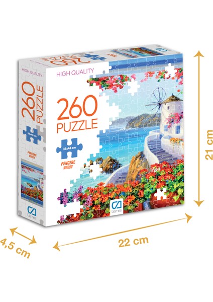 Pencere - 260 Parçalı Puzzle