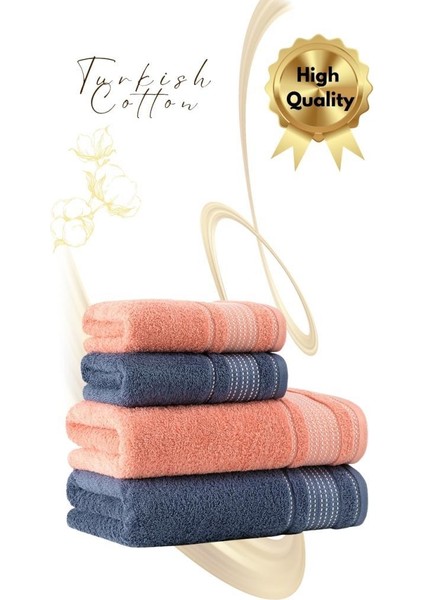 Premium 4 Lü Havlu Seti Ladin 50X90/70X140 cm fiyatları