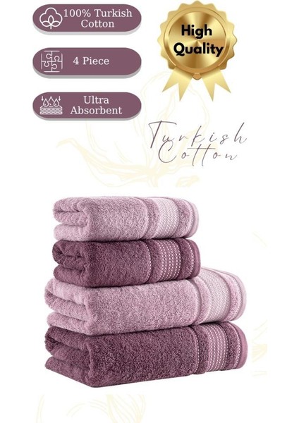 Premium 4 Lü Havlu Seti Ladin 50X90/70X140 cm indirimleri