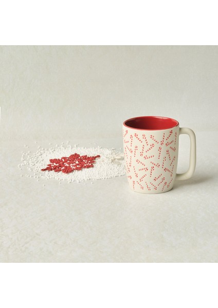 New Year Yılbaşı Candy Cane Soft Touch Kupa 440 ml fiyatları