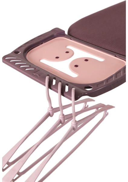 Silvia Özel Dokuma Kumaşlı Ütü Masası Mürdüm modelleri