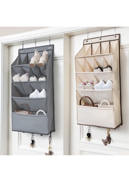 Kapı Asma Ayakkabı Organizatör Ayakkabı Rafı Büyük Derin Cepler Dolap Ayakkabı Raf Ayakkabı Rafı B (Yurt Dışından) fiyatları