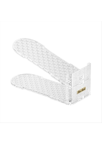 Ayakkabı Yuvaları Organizatör, Ayarlanabilir Seviye Ayakkabı Rafı, Ayak Çiftleri Için Alan Kurtarıcı Istifleyiciler (Clear, 3 Paket) A A (Yurt Dışından)