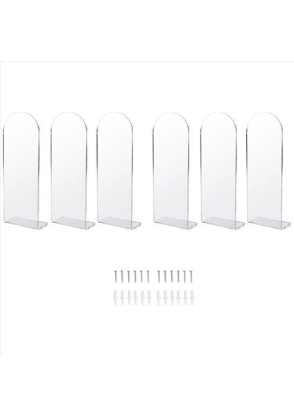 Yüzen Ayakkabı Ekran Standı - Duvar Için 6 Ayakkabı Rafı - Spor Ayakkabı Daritasyonu Ekran Ayakkabı Duvar Rafı (Yurt Dışından)