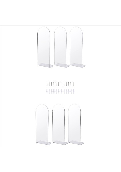 Yüzen Ayakkabı Ekran Standı - Duvar Için 6 Ayakkabı Rafı - Spor Ayakkabı Daritasyonu Ekran Ayakkabı Duvar Rafı (Yurt Dışından) fiyatları