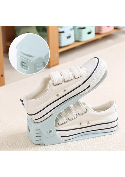 Ayarlanabilir Çift Katmanlı Ayakkabı Rafı Kalınlaştırılmış Alan Tasarruflu Ayakkabı Depolama Rafı Düz Dip Yüksek Topuklu Depolama Ayakkabı Rafı (Yurt Dışından) fiyatları