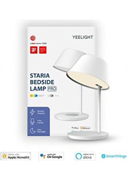 Staria Pro Led Başucu Lambası 35 W T20 Duy ile Modern Tasarım