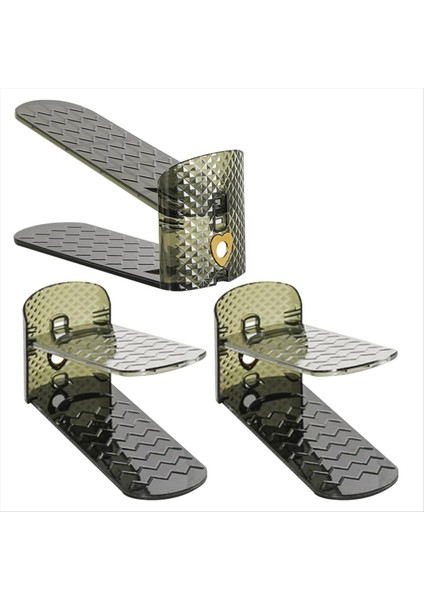 3pcs Ayakkabı Dolabı Depolama Raf Ayakkabı Organizatör 2 Katmanlı Ayakkabı Tutucu Dolap Ayakkabı Depolama Tutucu Ayakkabı Yuvası Rafı (Yurt Dışından)