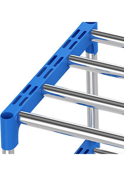 4 Katmanlı Istiflenebilir Küçük Ayakkabı Rafı, Giriş Yolu, Koridor ve Dolap (Mavi) Için Hafif Ayakkabı Rafı Depolama Organizatörü (Yurt Dışından) fiyatları