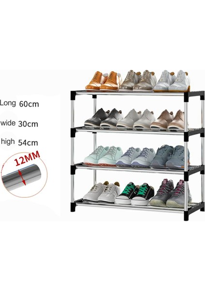 4 Katmanlı Istiflenebilir Küçük Ayakkabı Rafı, Giriş Yolu, Koridor ve Dolap (Mavi) Için Hafif Ayakkabı Rafı Depolama Organizatörü (Yurt Dışından) indirimleri