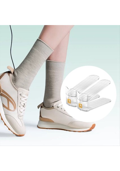 Ayakkabı Istifleyicisi 6 Paketi Ayarlanabilir Ayakkabı Yuvaları Uzay Tasarrufu Ayakkabı Rafı Dolap Depolama Ayakkabı Tutucusu Organizasyon Için Standı (Yurt Dışından) fiyatları