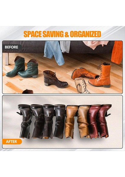 Wader Askılar 2 Pair Boot Raf Garaj Boot Depolama, Kovboy Önyükleme Sahibi, Giriş Yolu Için Metal Tel Organizatör (Yurt Dışından) indirimleri