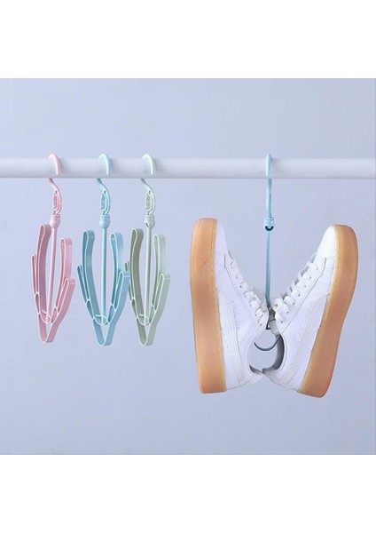 Asma Ayakkabı Kancaları Balkon Ayakkabı Raf Yurt Balkon Asma Ayakkabı Rafı Plastik Depolama Rafı (Yurt Dışından) indirimleri
