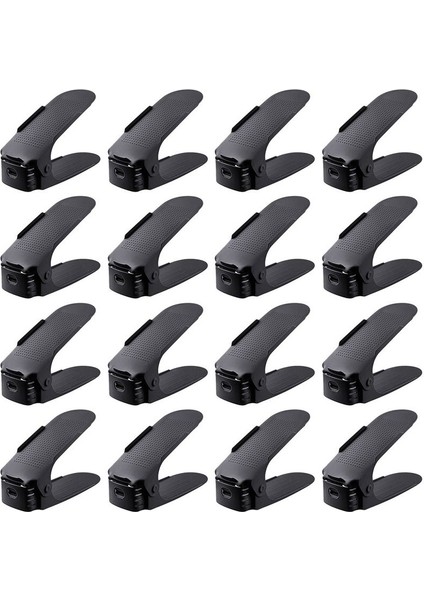 Ayakkabı Yuvaları Organizatör, Ayarlanabilir Ayakkabı Istifleyicisi Uzay Kurtarıcı, Dolap Organizasyonu Için Çift Güverte Ayakkabı Raf Tutucu (Yurt Dışından)