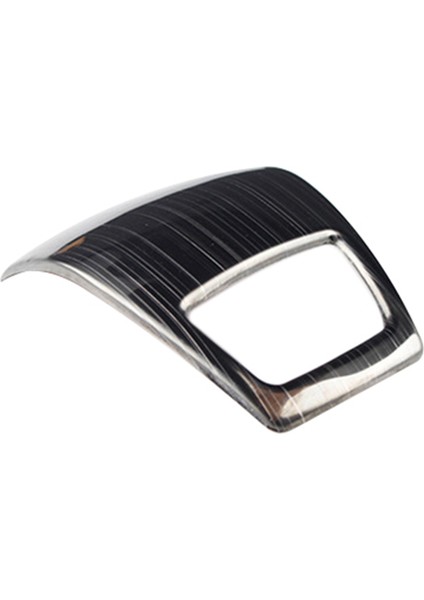 Araba Iç Vites Topuzu Çerçeve Kapağı Kaplaması Paslanmaz Çelik Dekor (Yurt Dışından)