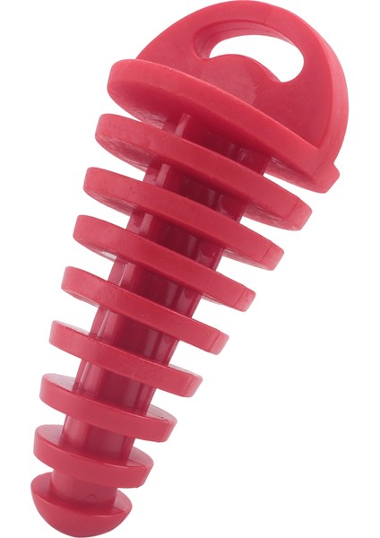 Motosiklet 2-4 Zamanlı Kırmızı Susturucu Borusu Egzoz Susturucu Tapası (Yurt Dışından)