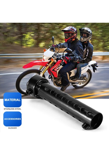 Motosiklet Egzoz Kutusu Susturucu Baffle Db Killer Susturucu 35MM (Yurt Dışından) fırsatları