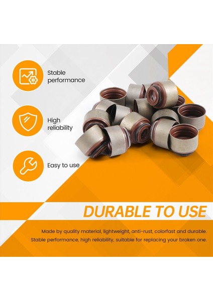 Honda Civic Accord Için 16 Parça Valf Gövdesi Yağ Keçesi Kiti 12210-PZ1-004 (Yurt Dışından) indirimleri