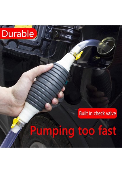Çok Işlevli Sıvı Emme Pompası, Manuel Yakıt Transfer Pompası (2 Metre) (Yurt Dışından) indirimleri