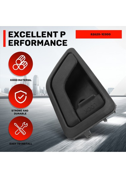 Hyundai Getz 2006-2011 Için Iç Kapı Kolu Sağ 82620-1C000 (Yurt Dışından) indirimleri
