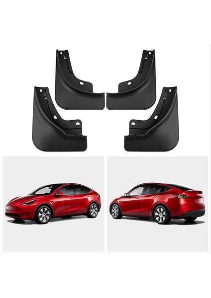 Tesla Model Y 2021-2024 Küçük Versiyonu Için Araba Çamurluk Sıçrama Koruyucusu (Yurt Dışından) modelleri
