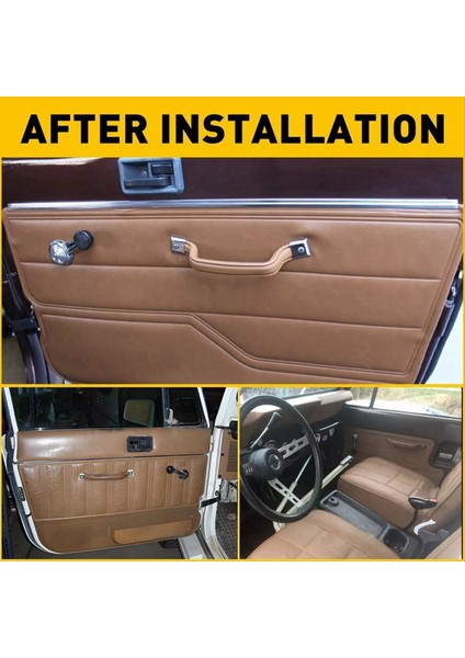 Jeep Için 1 Çift Araç Iç Ön Kapı Paneli Çekme Kolu (Yurt Dışından) fiyatları