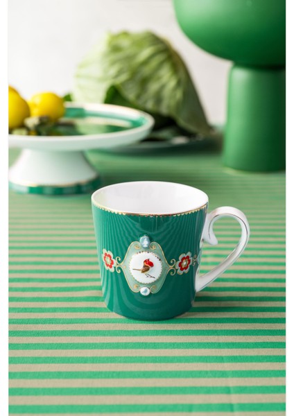 Love Birds Yeşil Porselen Kupa 250 ml fiyatları