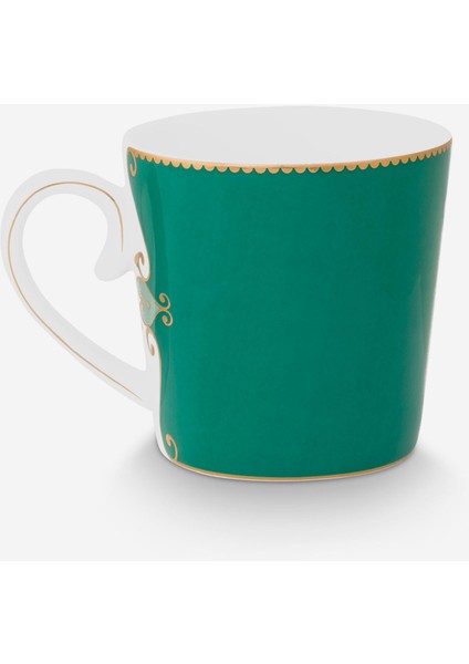 Love Birds Yeşil Porselen Kupa 250 ml modelleri