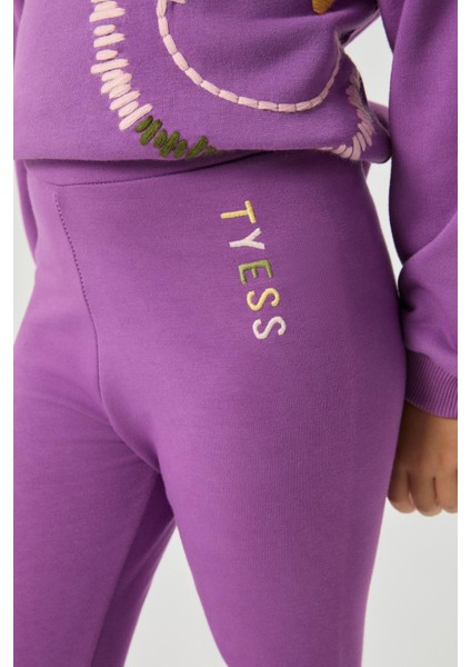 Bg Store Kız Çocuk Mor Tayt modelleri