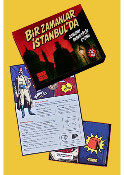 Bir Zamanlar Istanbul'da | Dedektiflik, Eğlenceli ve Strateji Kart Oyunu fırsatları
