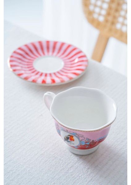 Birdie 6 Kişilik Porselen Kahve Fincan Takımı - 90 ml fiyatları